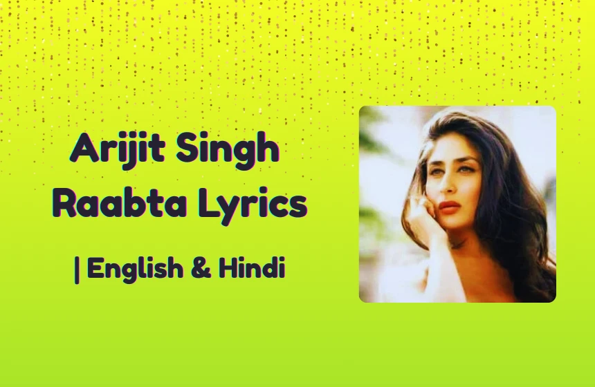 Raabta Lyrics