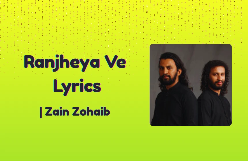 Ranjheya Ve Lyrics