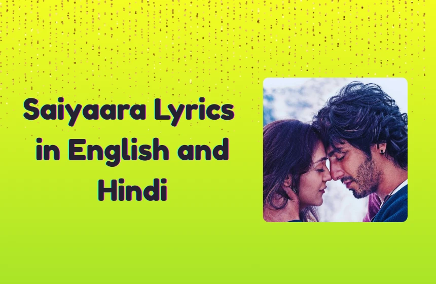 Saiyaara Lyrics